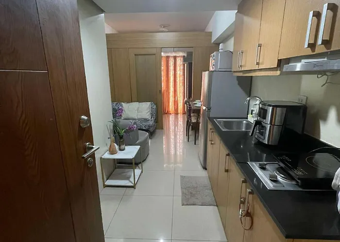 アパート 1441-pool View 1br 1 Sofa Bed 1 Extra Mattress マニラ市